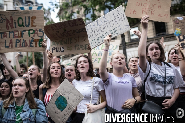 Grève mondiale pour le climat Paris