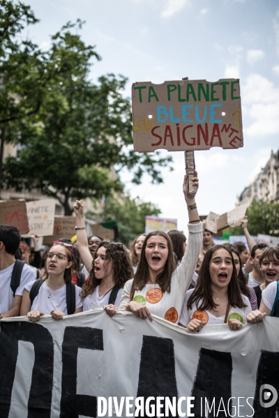 Grève mondiale pour le climat Paris