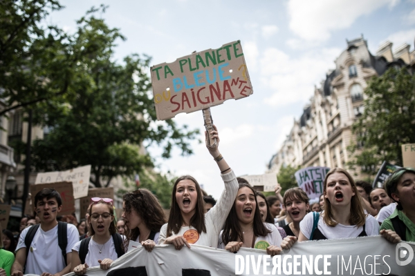 Grève mondiale pour le climat Paris