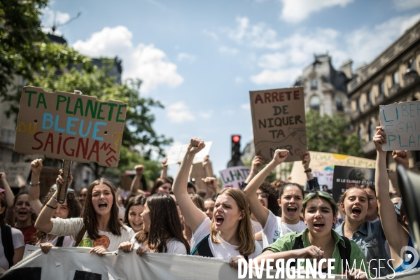 Grève mondiale pour le climat Paris