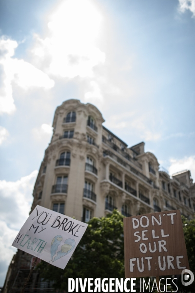 Grève mondiale pour le climat Paris