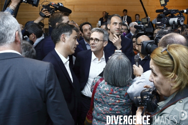 Soiree electorale PS et EELV elections europeennes 2019 à Paris