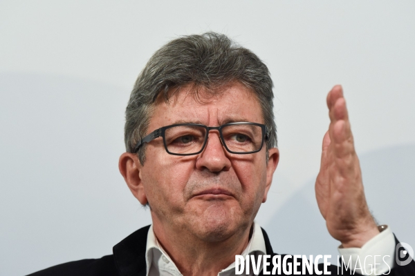 La France Insoumise. Elections européennes. Conférence de presse.