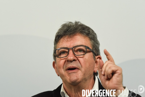 La France Insoumise. Elections européennes. Conférence de presse.