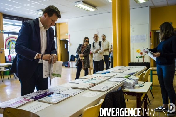 Elections européennes 2019, vote de Yannick Jadot.