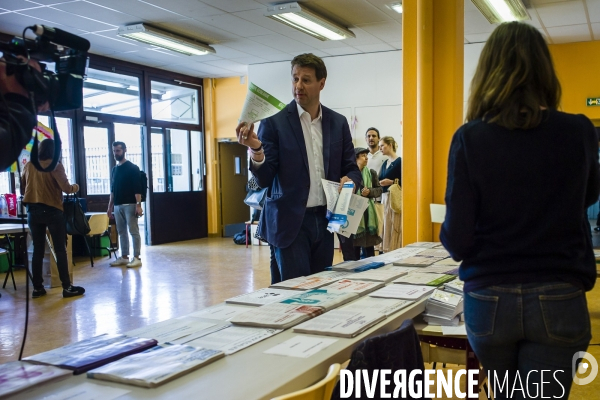 Elections européennes 2019, vote de Yannick Jadot.