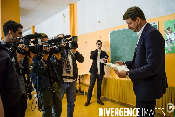 Elections européennes 2019, vote de Yannick Jadot.