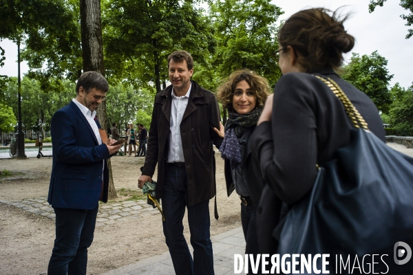 Soirée électorale EELV élections européennes.