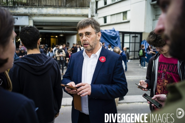 Soirée électorale EELV élections européennes.