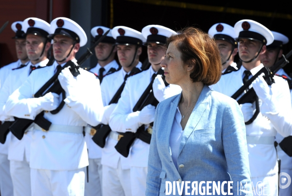 Déplacement de Florence Parly à Marseille
