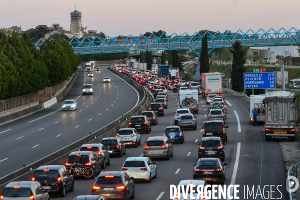 Autoroute A7 direction le sud