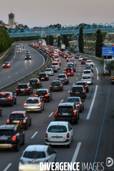 Autoroute A7 direction le sud