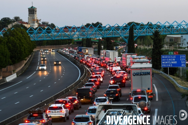 Autoroute A7 direction le sud