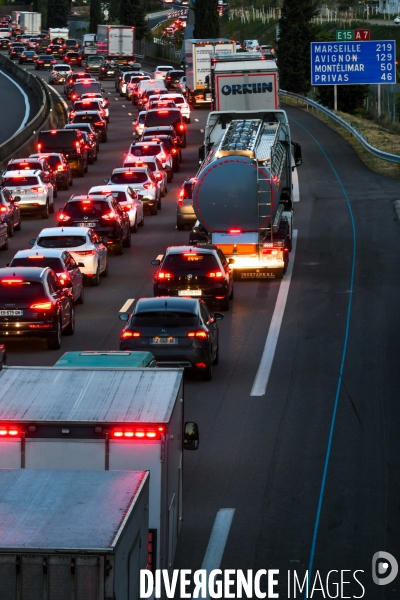 Autoroute A7 direction le sud