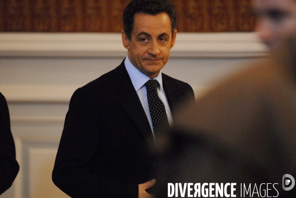 Nicolas Sarkozy, ministre de l interieur.