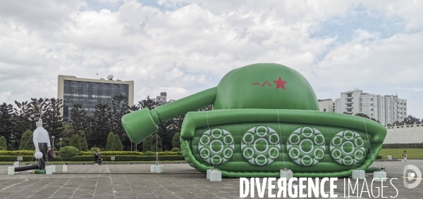 Hommage au tank man a taipei