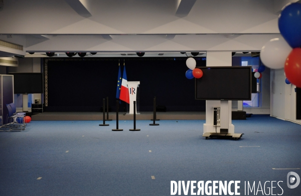 Elections europeennes 2019 / Soirée electorale les republicains