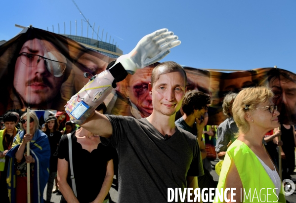 Marche des mutilés