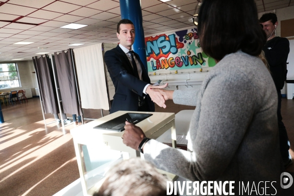 Europeennes 2019 - vote de jordan bardella