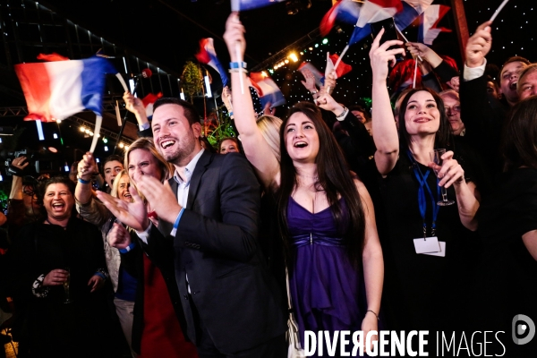 Europeennes 2019 - soiree du rn