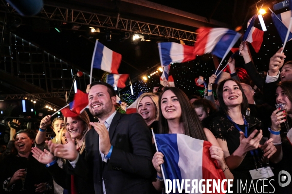 Europeennes 2019 - soiree du rn