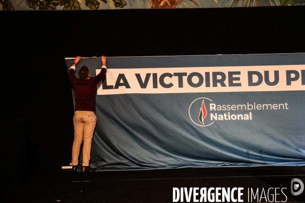 Europeennes 2019 - soiree du rn