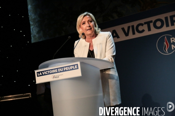 Europeennes 2019 - soiree du rn