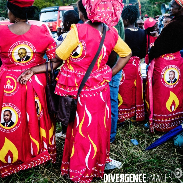 Meetings et réunions politiques, présidentielle Malawi 2019