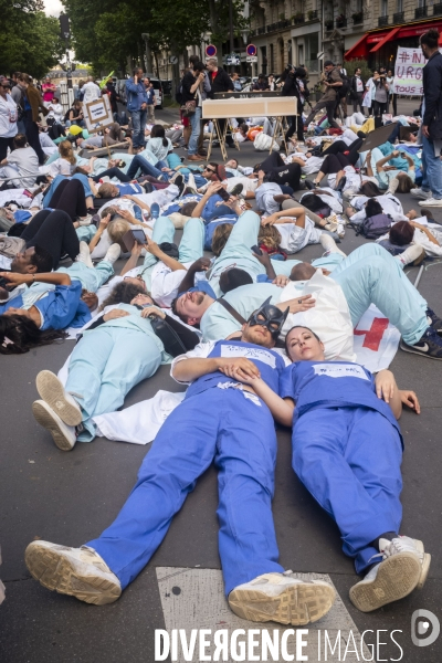 Manifestation nationale des urgentistes