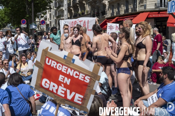 Manifestation nationale des urgentistes