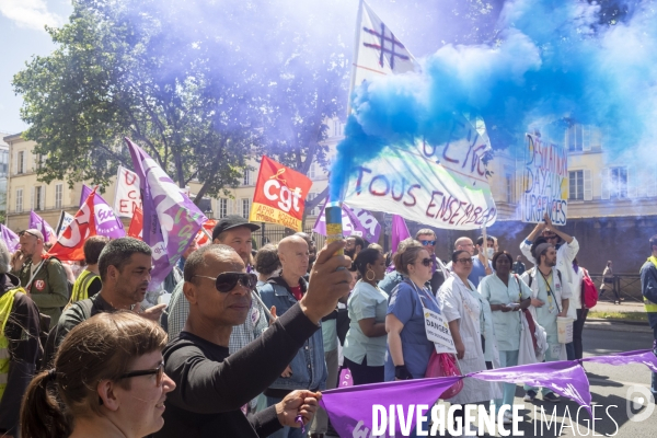 Manifestation nationale des urgentistes