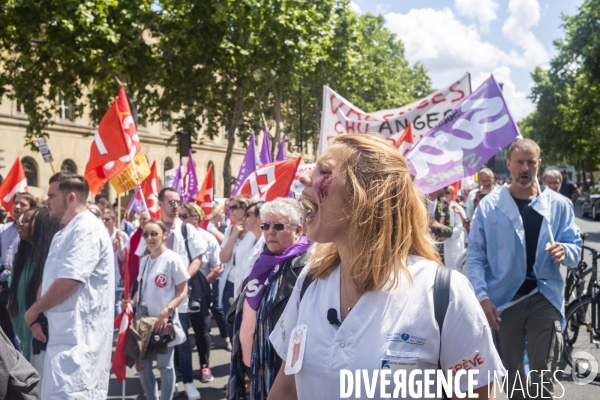 Manifestation nationale des urgentistes