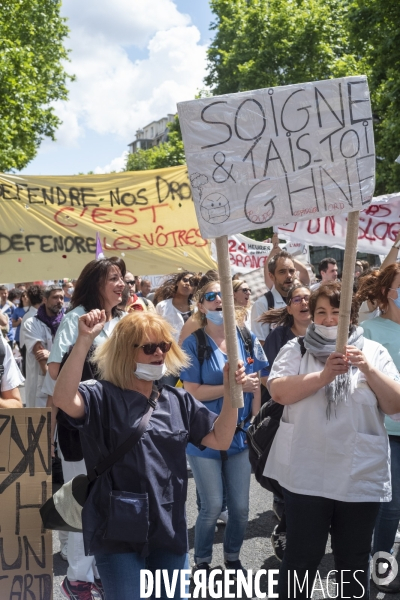 Manifestation nationale des urgentistes