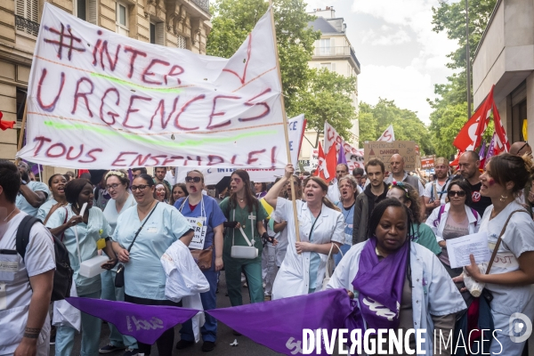 Manifestation nationale des urgentistes