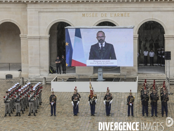 Hommage aux morts pour la france en indochine