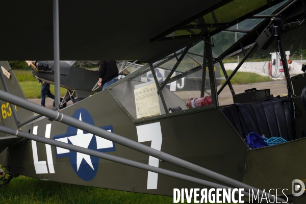 D-Day ,les piper L-4 en Normandie