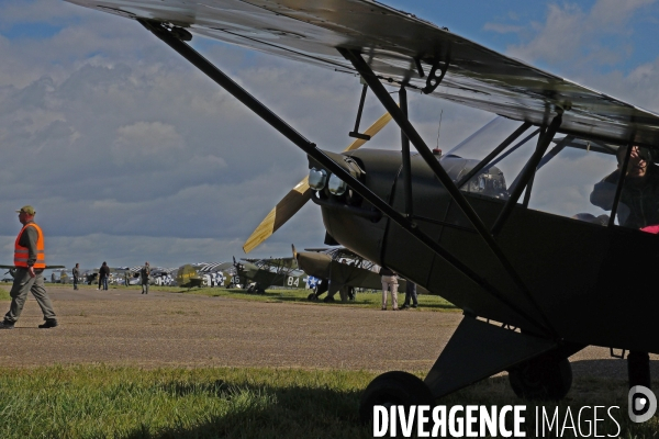 D-Day ,les piper L-4 en Normandie