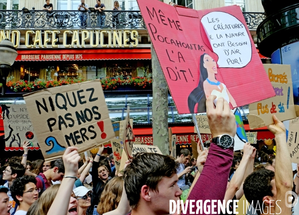 Manifestation de la Génération climat