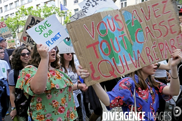 Manifestation de la Génération climat