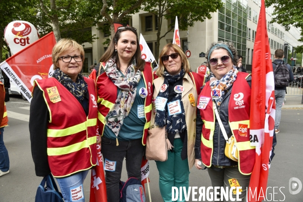 Greve nationale des hopitaux  il y a urgence , rassemblement pour la défense de l hopital public.