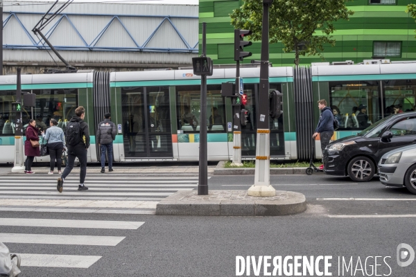 Trottinettes à Paris