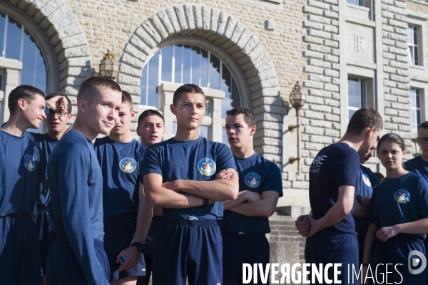 Ecole des mousses, au centre d instruction naval de brest.