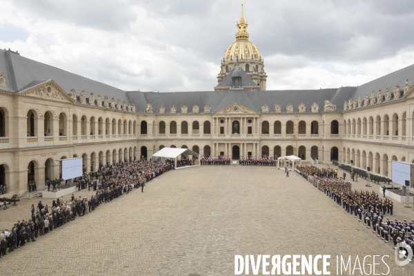 Hommage aux morts de la guerre d indochine aux invalides