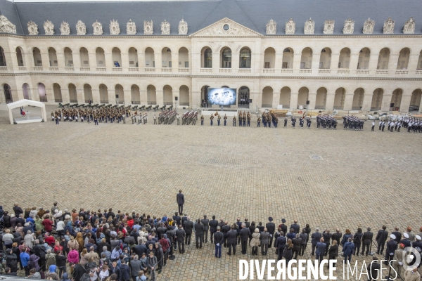 Hommage aux morts de la guerre d indochine aux invalides