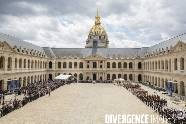 Hommage aux morts de la guerre d indochine aux invalides