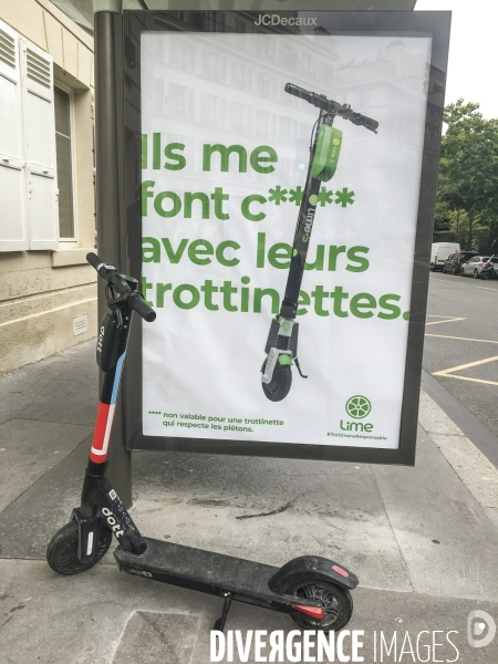 La pub coup de gueule de lime