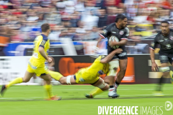 Finale du Top 14 de rugby Toulouse-Clermont