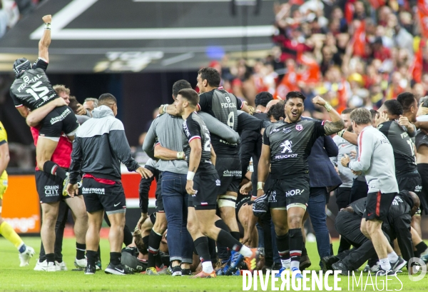 Finale du Top 14 de rugby Toulouse-Clermont