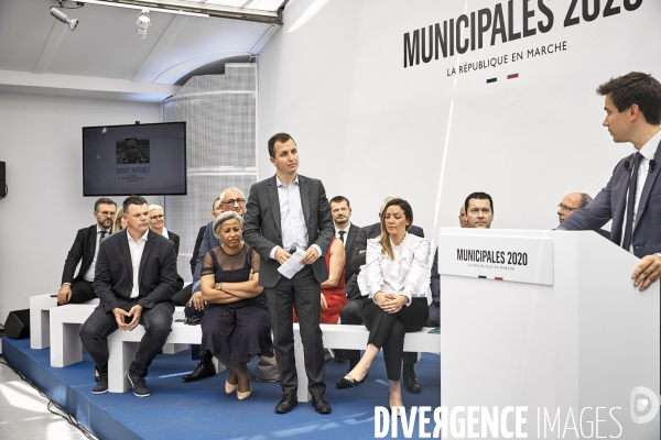 La République En Marche presente ses candidats aux municipales 2020