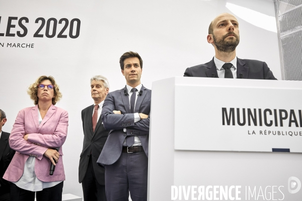 La République En Marche presente ses candidats aux municipales 2020